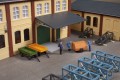 41642 Auhagen Set of trailers